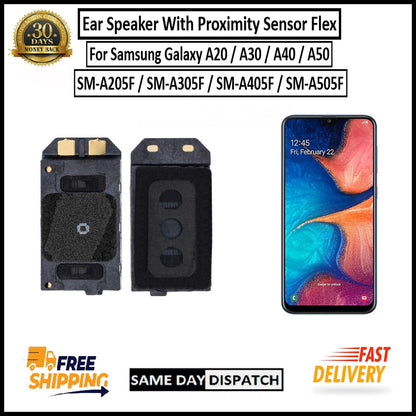Samsung Galaxy A20/A30/A40/A50  Ear Speaker Flex With Proximity Sensor Earpiece