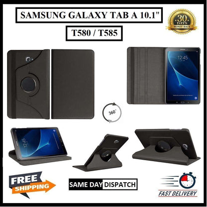 For Samsung Galaxy Tab A 10.1" SM-T580 / T585 360° Rotating Stand Covers