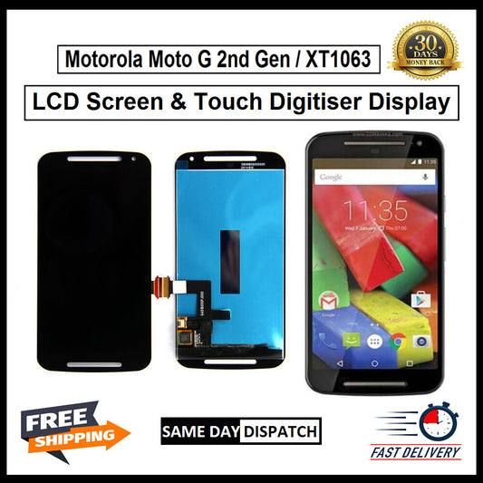 Motorola Moto G2 & G 2nd Generation Display Screen Touch Replacement LCD