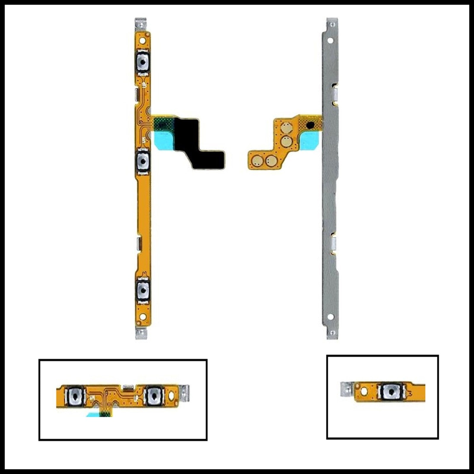 For Samsung Galaxy A70s / A70 Power Flex Cable & Volume Button Flex Replacement