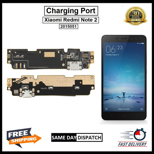 For Xiaomi Redmi Note 2  (2015051) Charging Port Flex Replacement