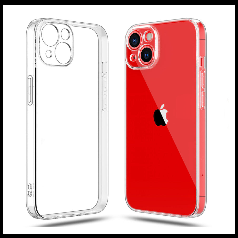 For Apple iPhone 13 Mini Slim Clear Shockproof Gel Phone Cover