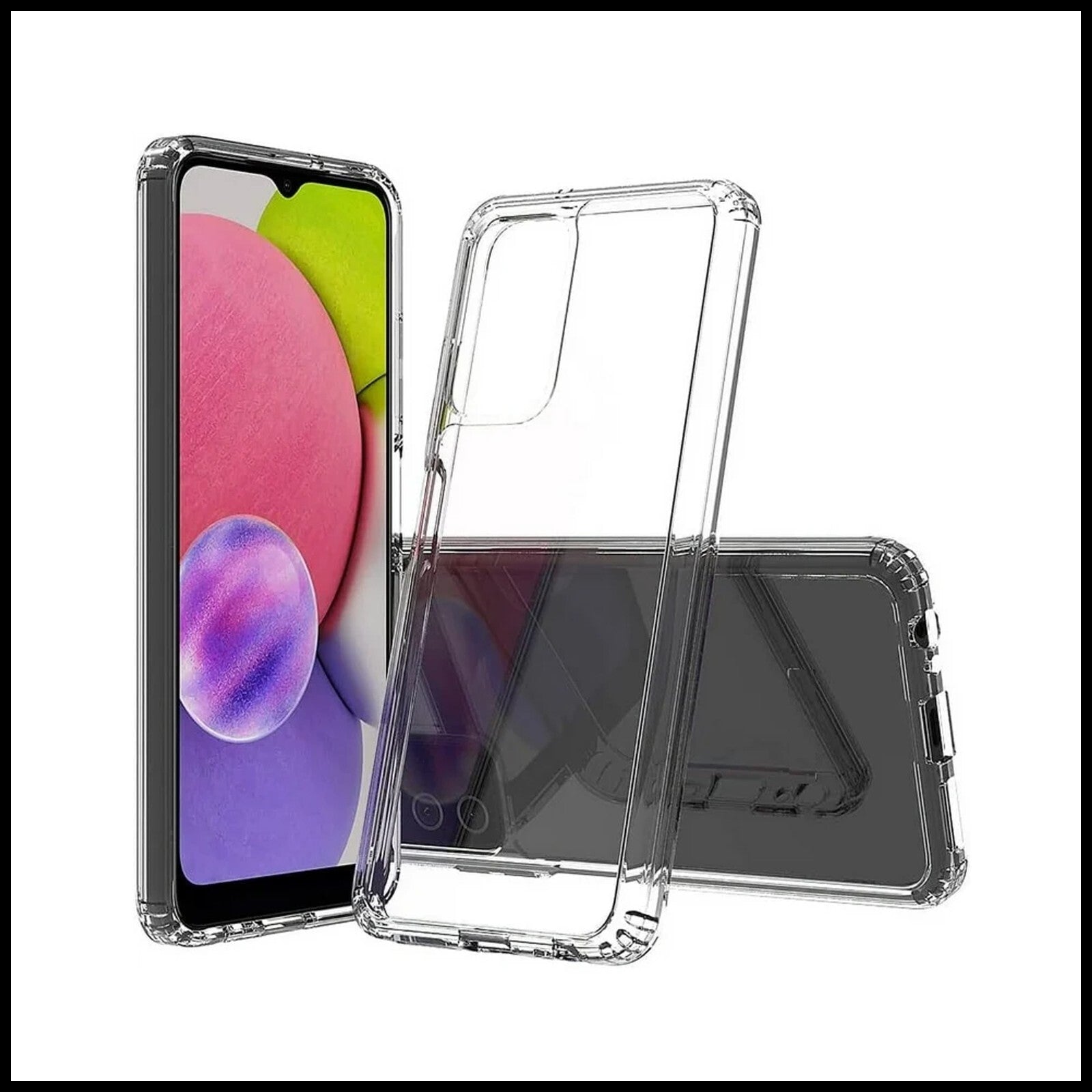 For Samsung Galaxy A03s Slim Clear Shockproof Gel Phone Cover