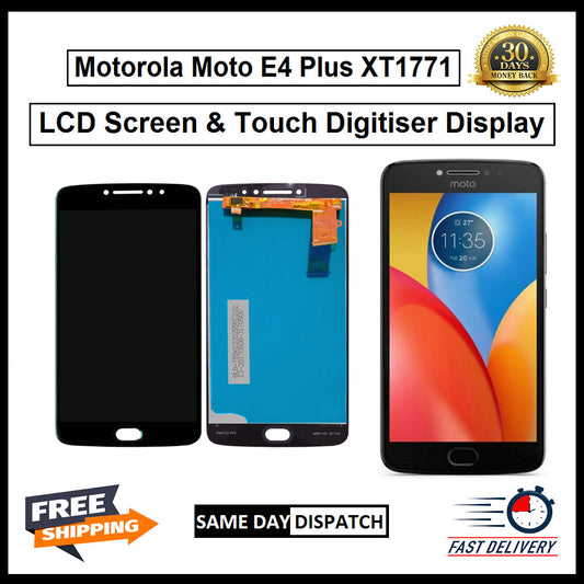 Motorola Moto E4 Plus XT1771 Display Screen Touch Digitizer Replacement LCD