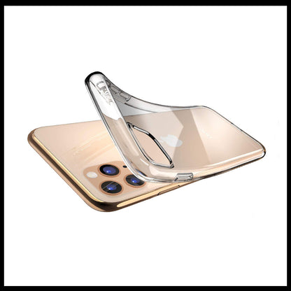 For Apple iPhone 11 Pro Max Slim Clear Shockproof Gel Phone Cover