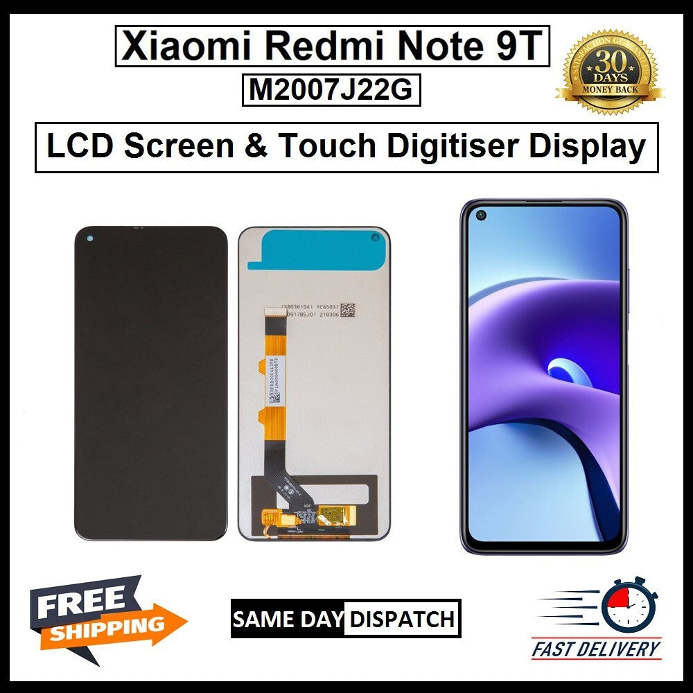 For Xiaomi Redmi 9T LCD Display Screen Touch Digitizer Replacement