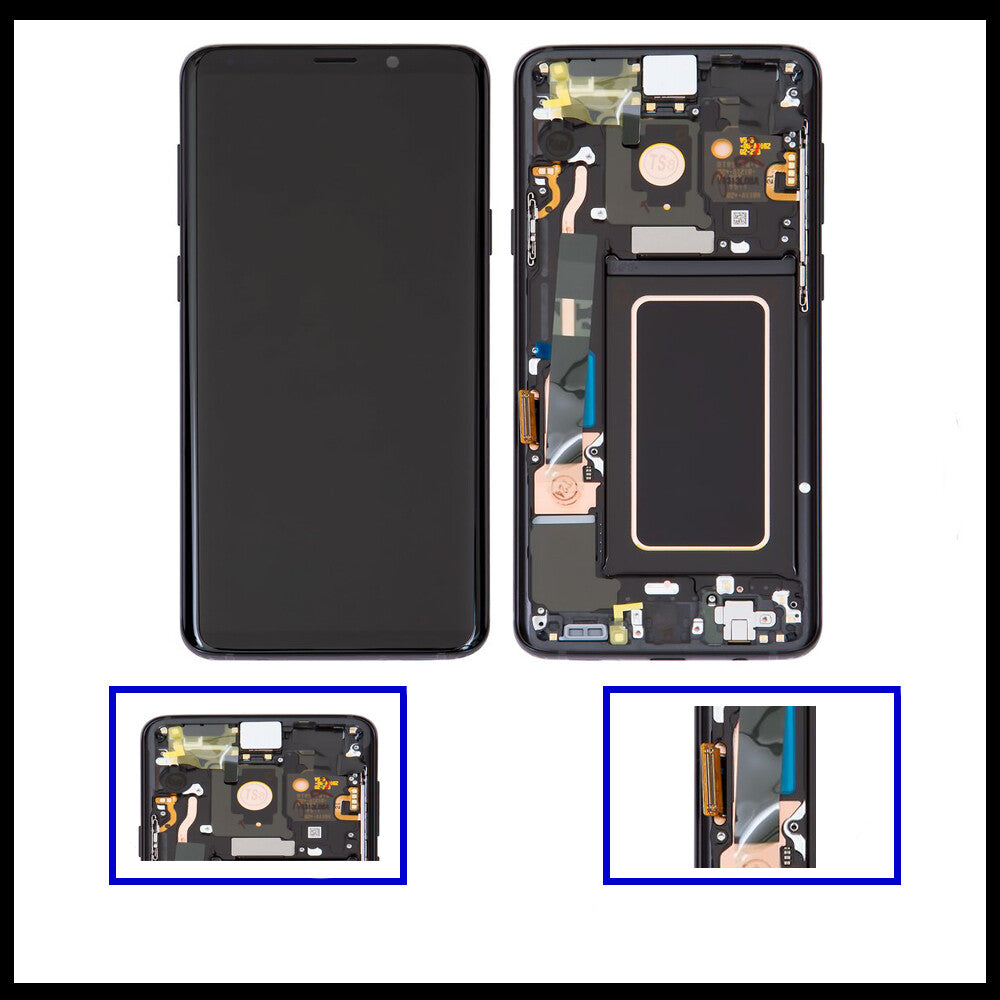 For Samsung Galaxy S9 Plus / SM-G965F Black Display Screen Touch Replacement LCD