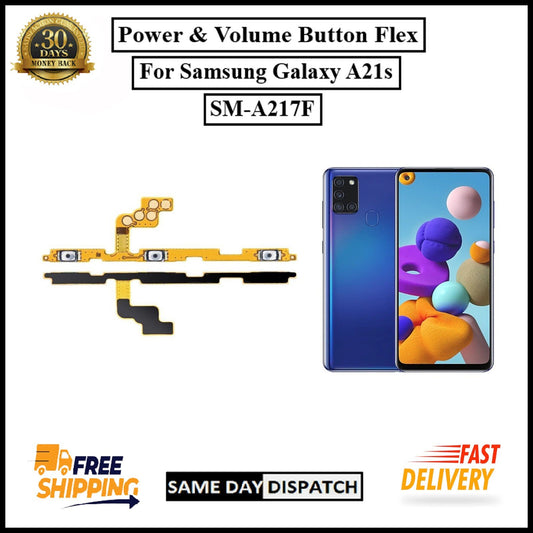 For Samsung Galaxy A21s A217F Power Flex Cable & Volume Button Flex Replacement