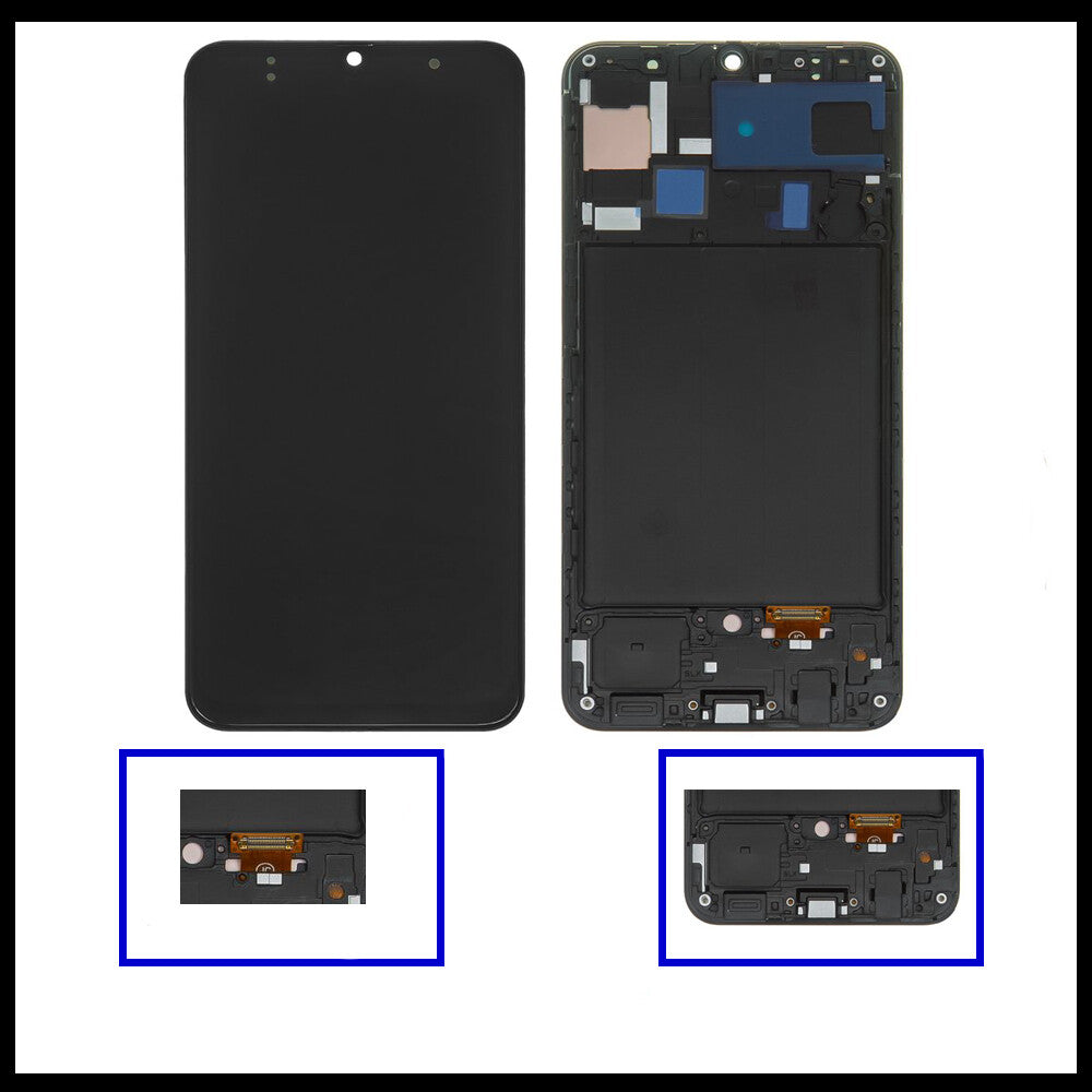 For Samsung Galaxy A30 / SM-A305F LCD With Frame Display Screen Replacement