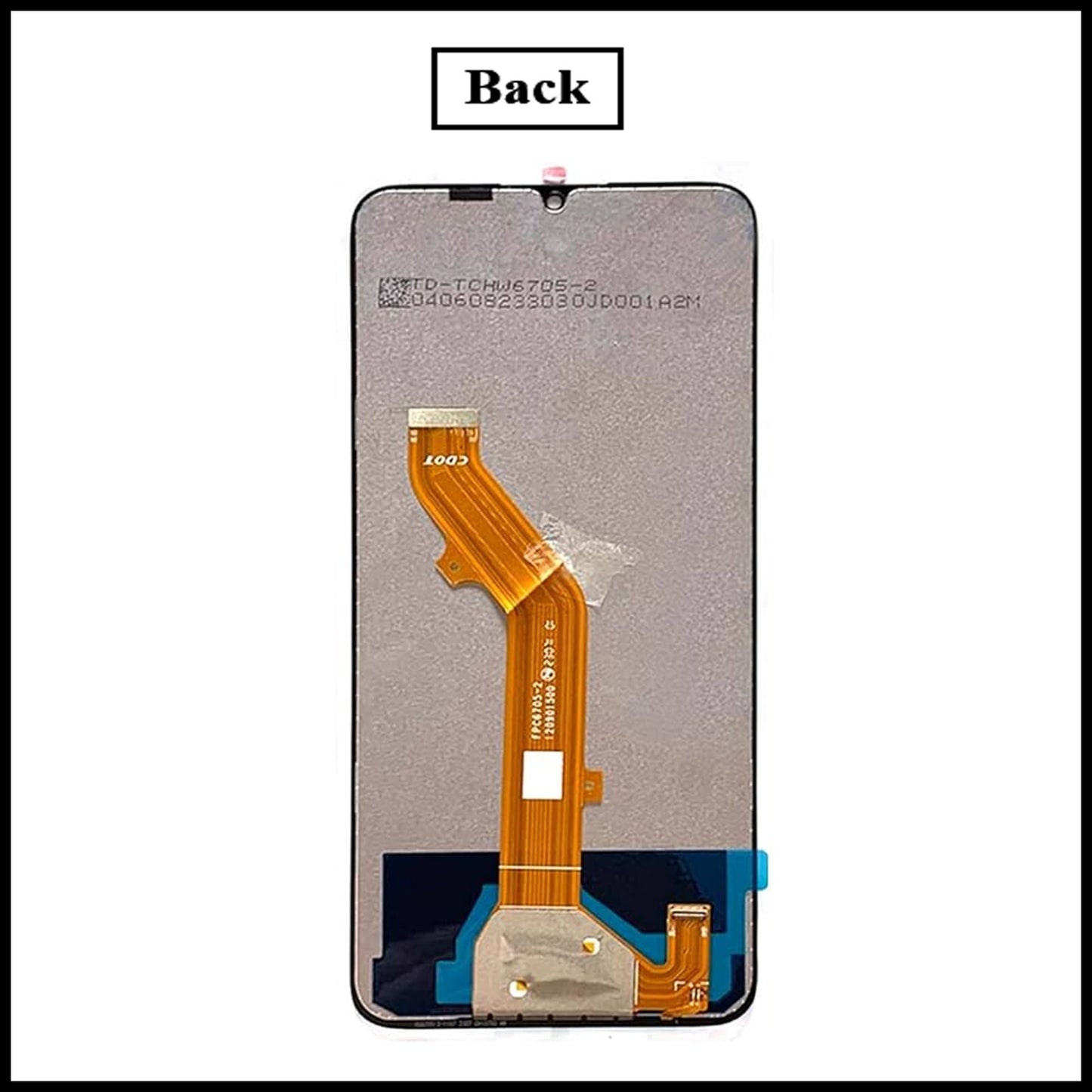 For TCL 40 SE / T610K / T610E LCD Display screen Touch Digitizer Replacement