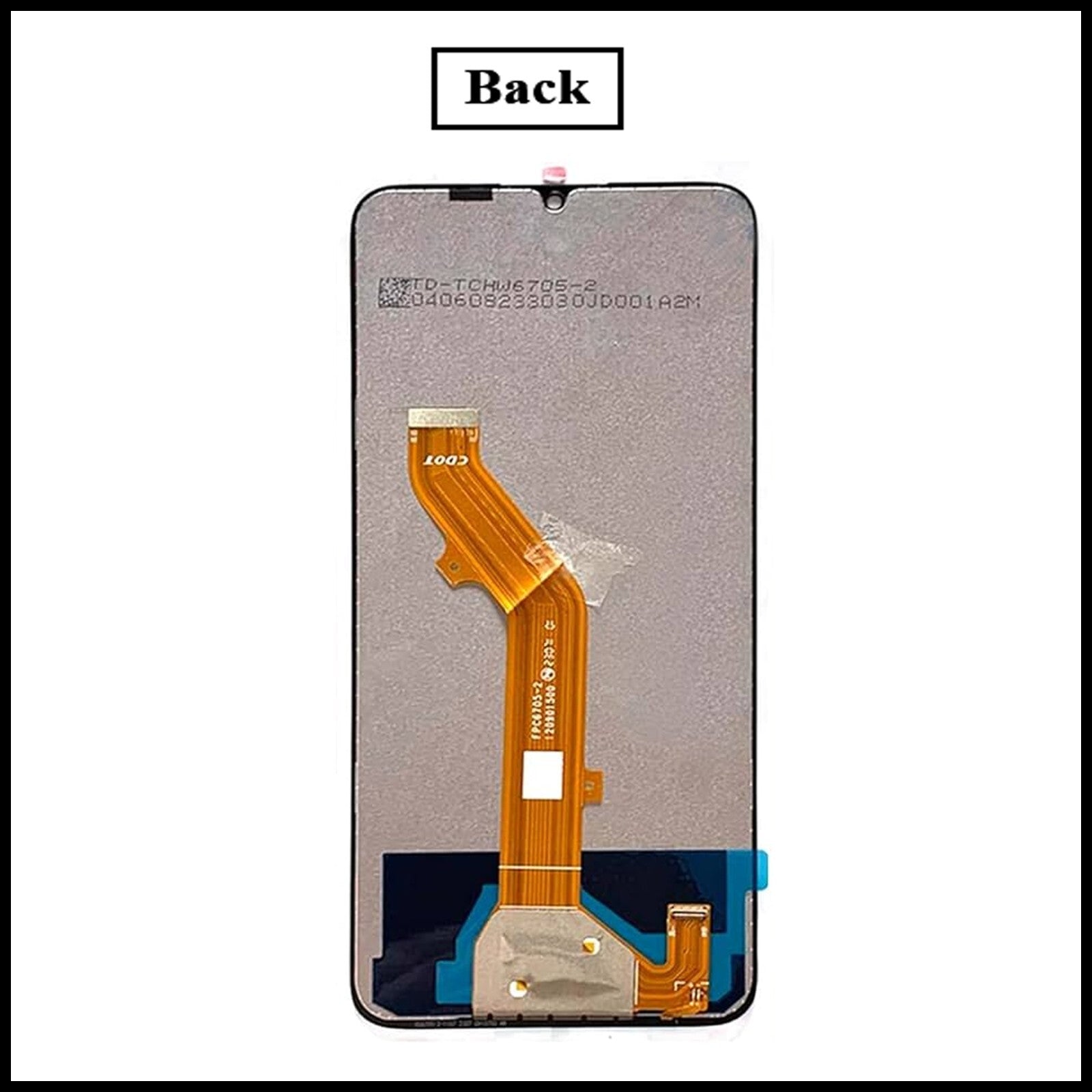 For TCL 40 SE / T610K / T610E LCD Display screen Touch Digitizer Replacement