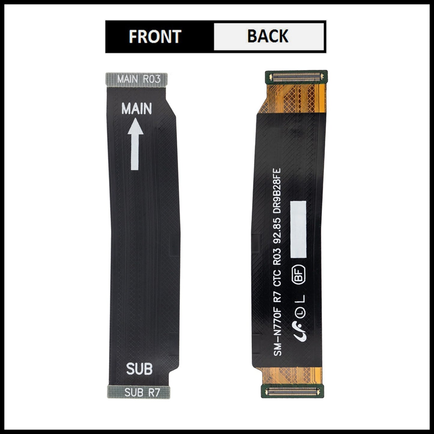 For Samsung Galaxy Note 10 Lite Main Motherboard Charging Flex Cable Replacement