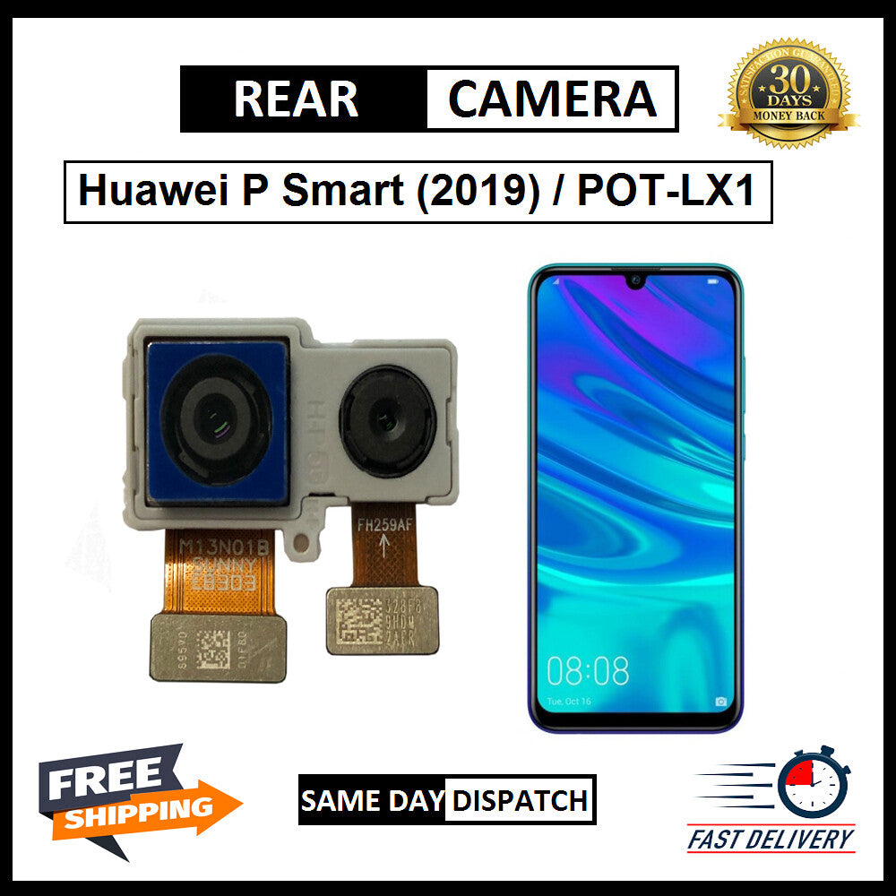 For Huawei P Smart 2019 POT-LX1 Genuine Rear (Back) Main Camera Replacement
