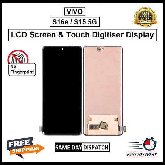 For Vivo S16e / S15 5G  Display Screen Touch Digitizer Replacement Incell LCD