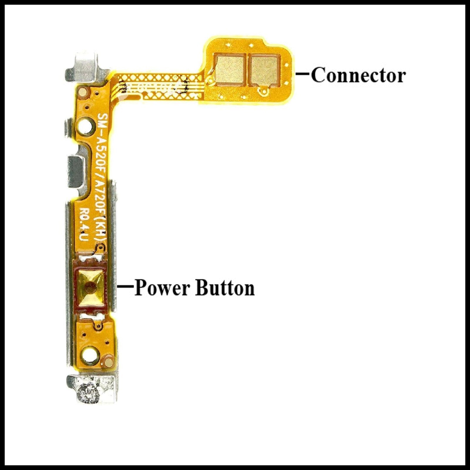 For Samsung Galaxy A5 (2017) / SM-A520F Power Button Flex Cable Replacement