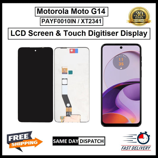 Motorola Moto G14 PAYF0010IN   Display Screen Touch Digitizer Replacement LCD