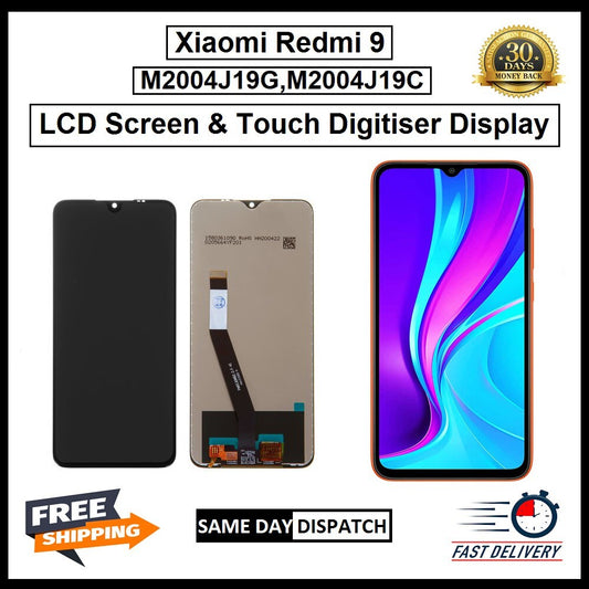 For Xiaomi Redmi 9 / Poco M2 LCD Display Screen Touch Digitizer Replacement