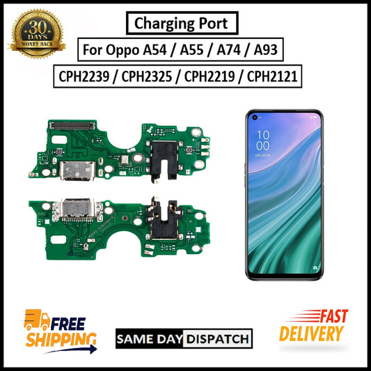 For Oppo A54 / A55 / A74 / A93 Charging Port Board Connector Replacement