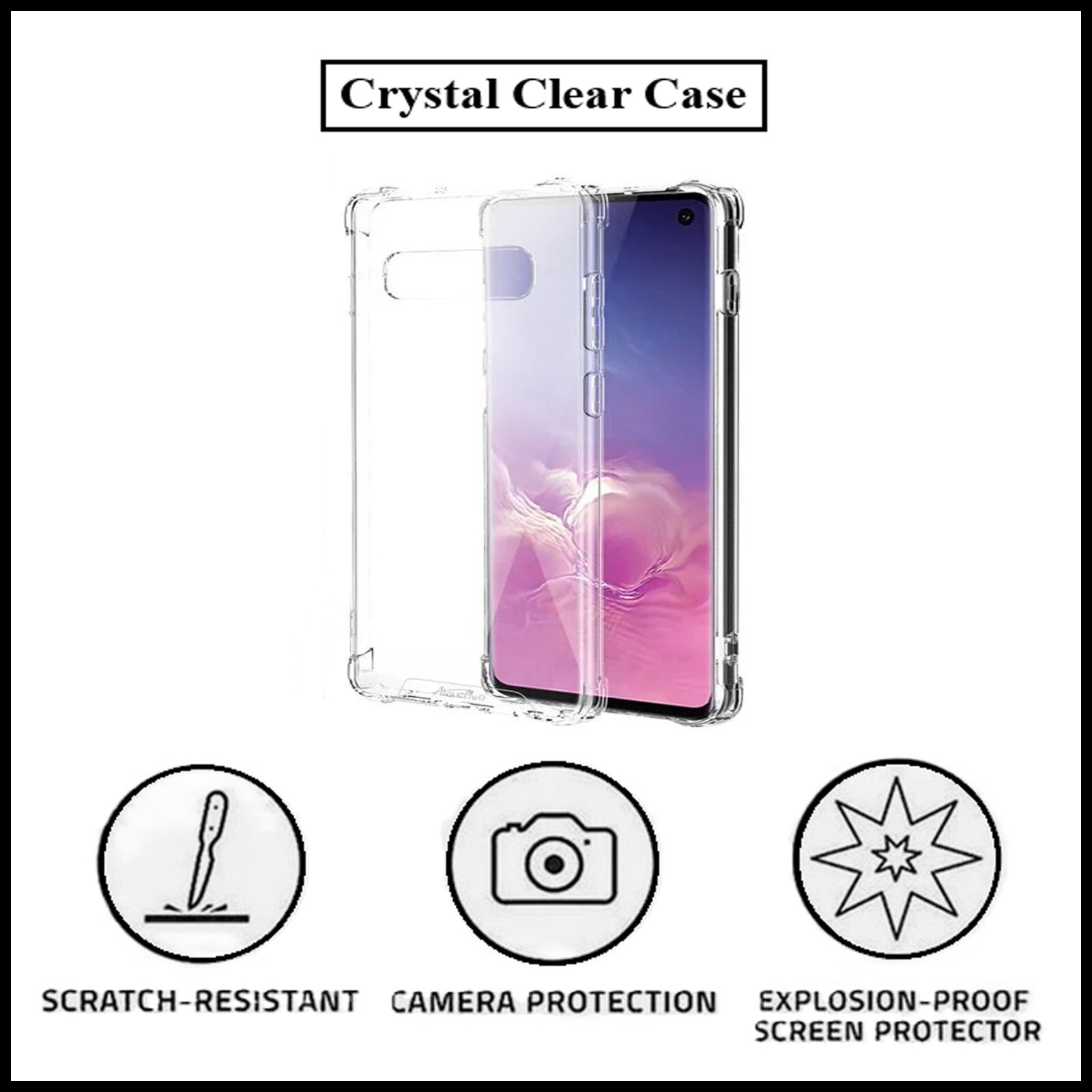 For Samsung Galaxy S10e King Kong Anti Burst & Silicon Shockproof Case Cover