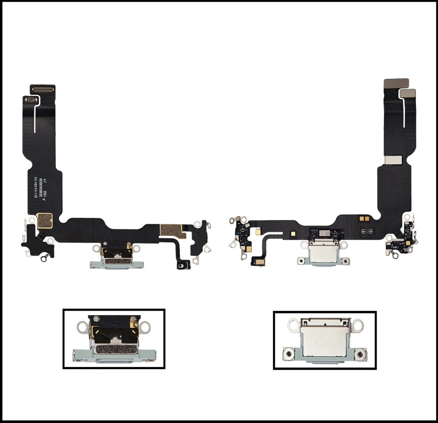 For Apple iPhone 15 Plus Type C Charging Port Flex Cable Replacement