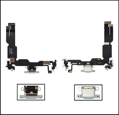 For Apple iPhone 15 Plus Type C Charging Port Flex Cable Replacement