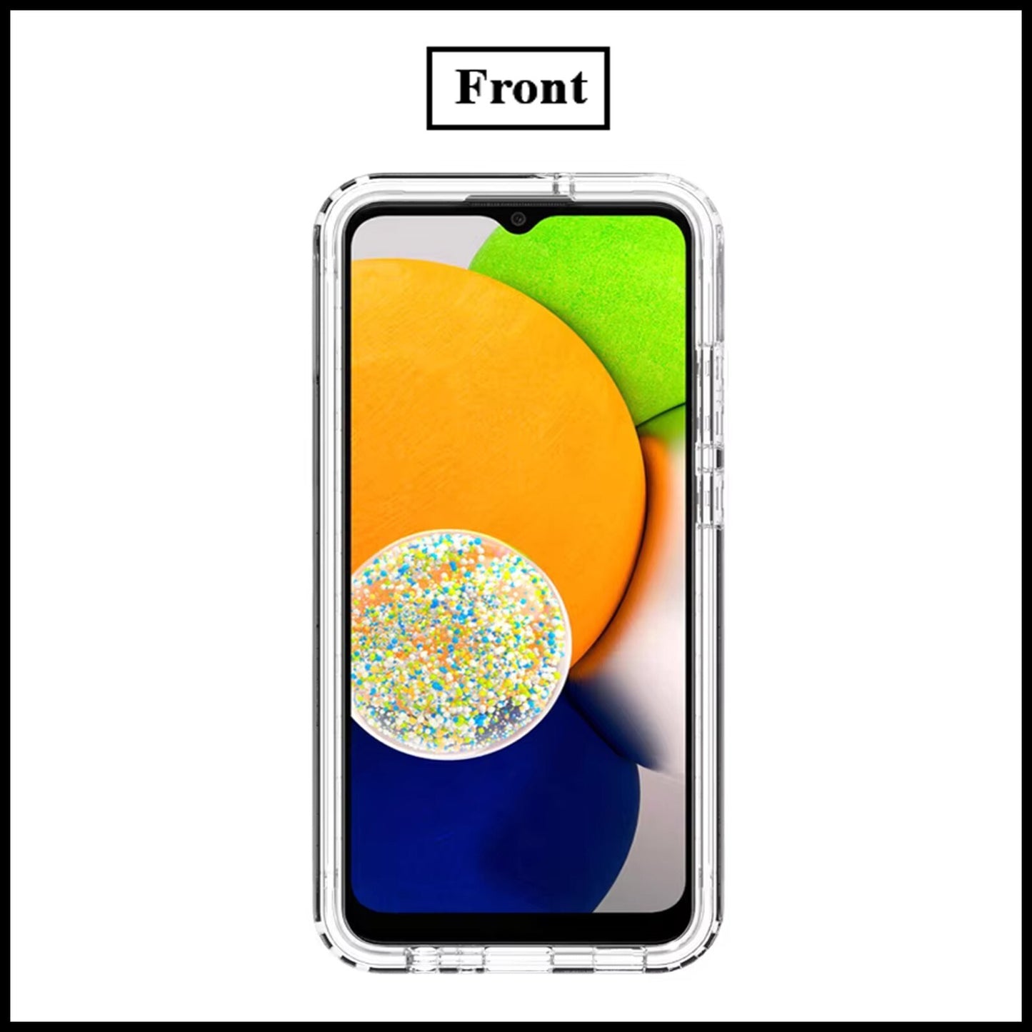 For Samsung Galaxy A03 Slim Clear Shockproof Gel Phone Cover