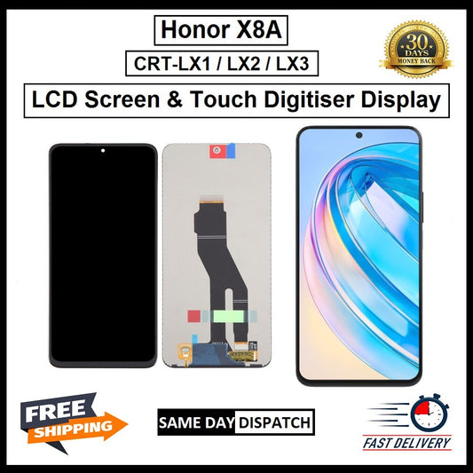 For Huawei Honor X8A Display Screen Touch Digitizer Replacement LCD