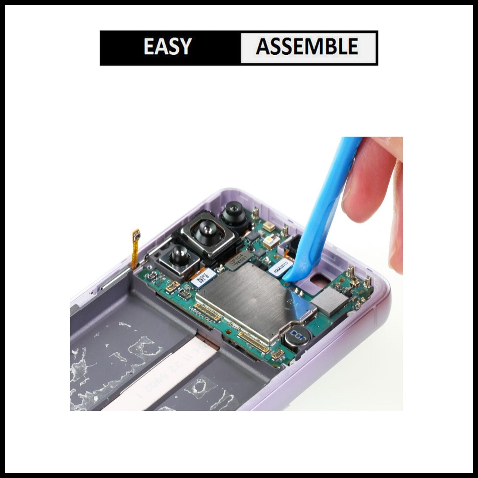 For Samsung Galaxy S21 FE / SM-G990B Front Camera With Front Facing Replacement