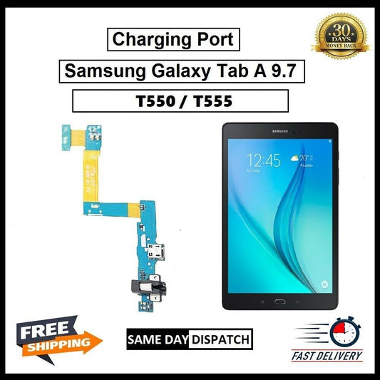 For Samsung Galaxy Tab A 9.7 / SM-T550 T555 Charging Port Flex Replacement 
