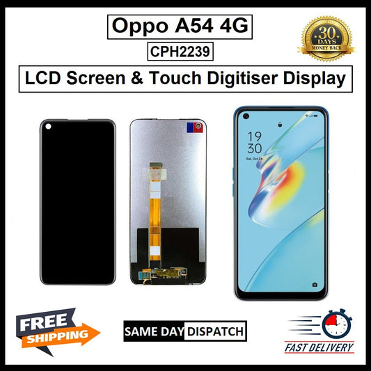 For Oppo A54 4G LCD Display Screen Touch Digitizer Replacement