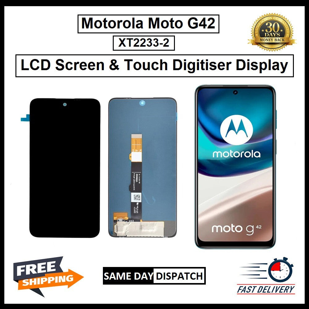 Motorola Moto G42 XT2233-2  Display Screen Touch Digitizer Replacement LCD