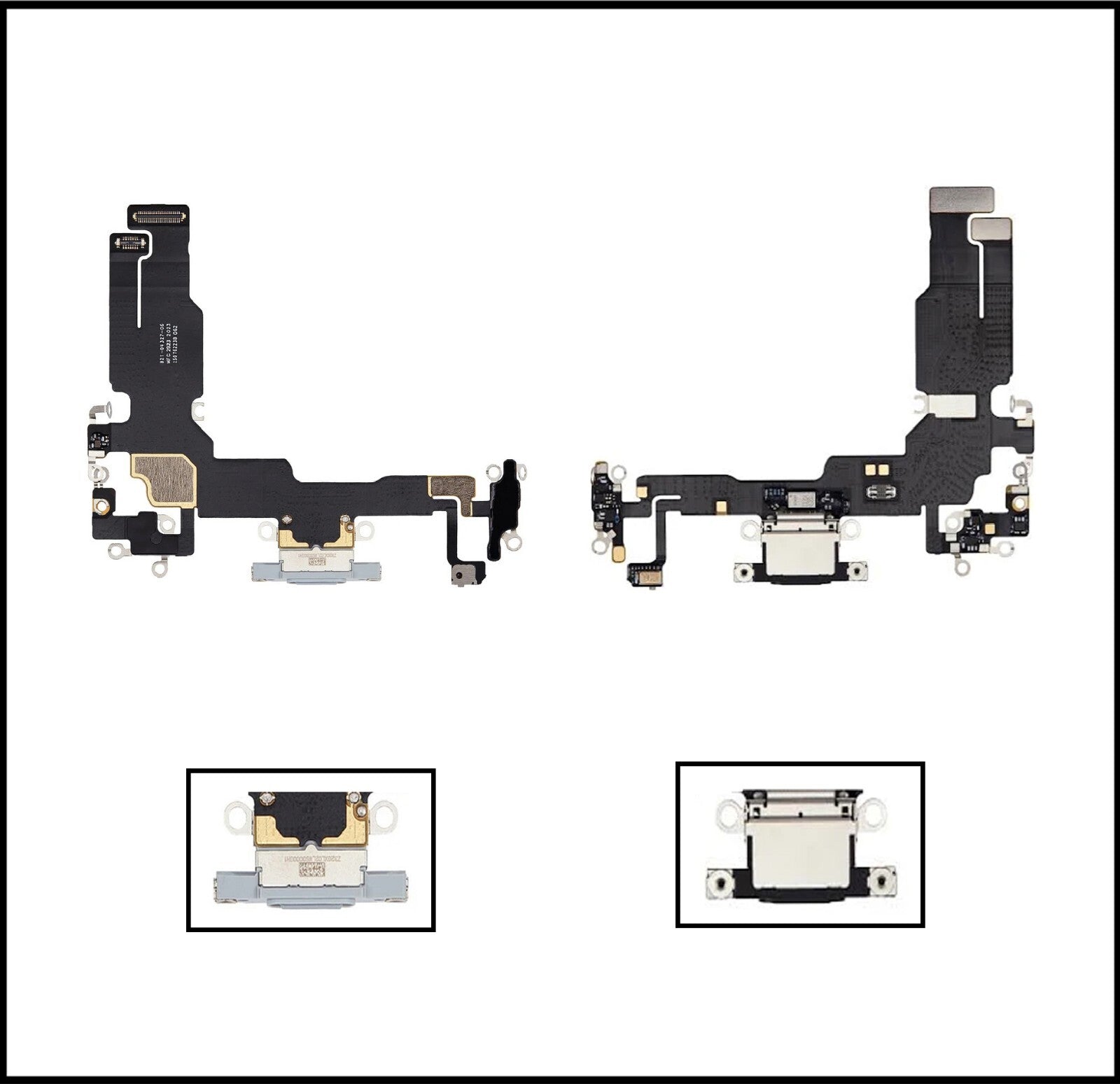 For Apple iPhone 15 Type C Charging Port Flex Cable Replacement