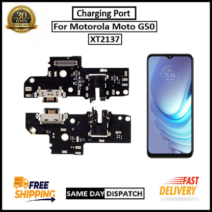 For Motorola Moto G50 / XT2137 Charging Port Flex Replacement