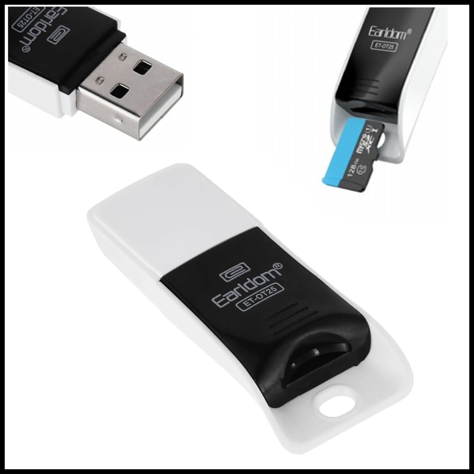 For Earldom ET-OT25  USB 2.0 Micro SD Card Reader-TF Card Adapter for Android,PC