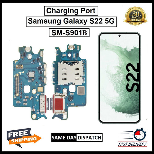 For Samsung Galaxy S22 5G / SM-S901B  Charging Port Board Connector Replacement