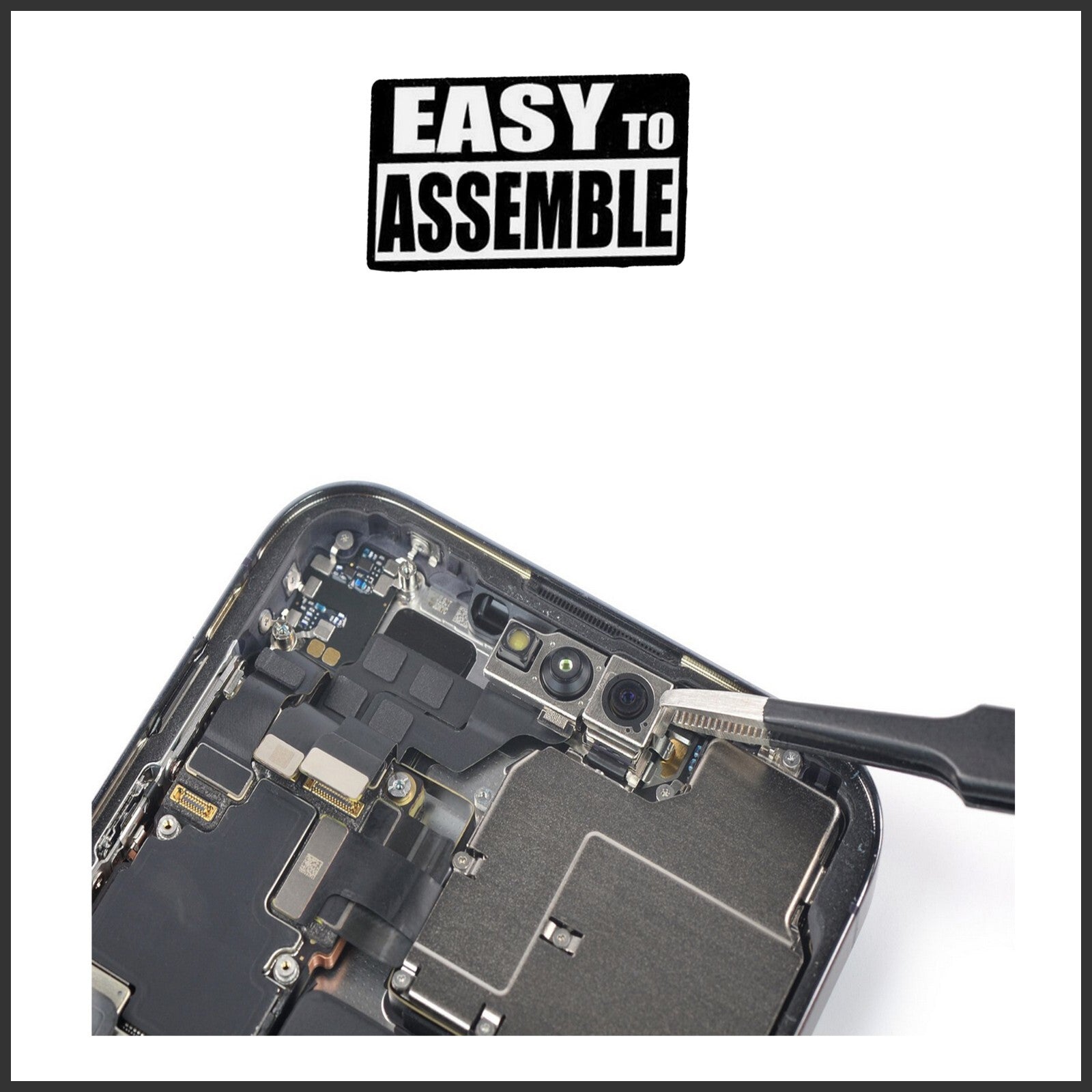 For Apple Gen iPhone 14 Pro Max Front Camera Replacement  With Proximity Sensor