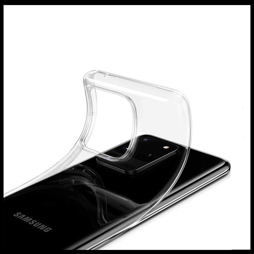 For Samsung Galaxy S20 Ultra / SM-G988F Slim Clear Shockproof Gel Phone Cover