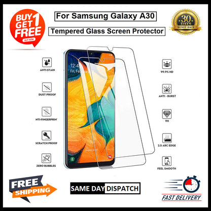 For Samsung A10/A20/A30/A40/A50/A60/A70/A80/A90 5G Tempered Glass Protector