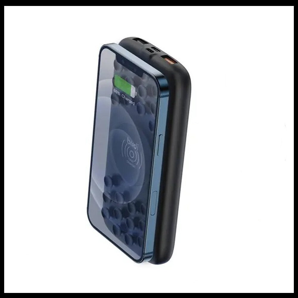 Budi 10000 mAh Wireless Pocket Power Bank