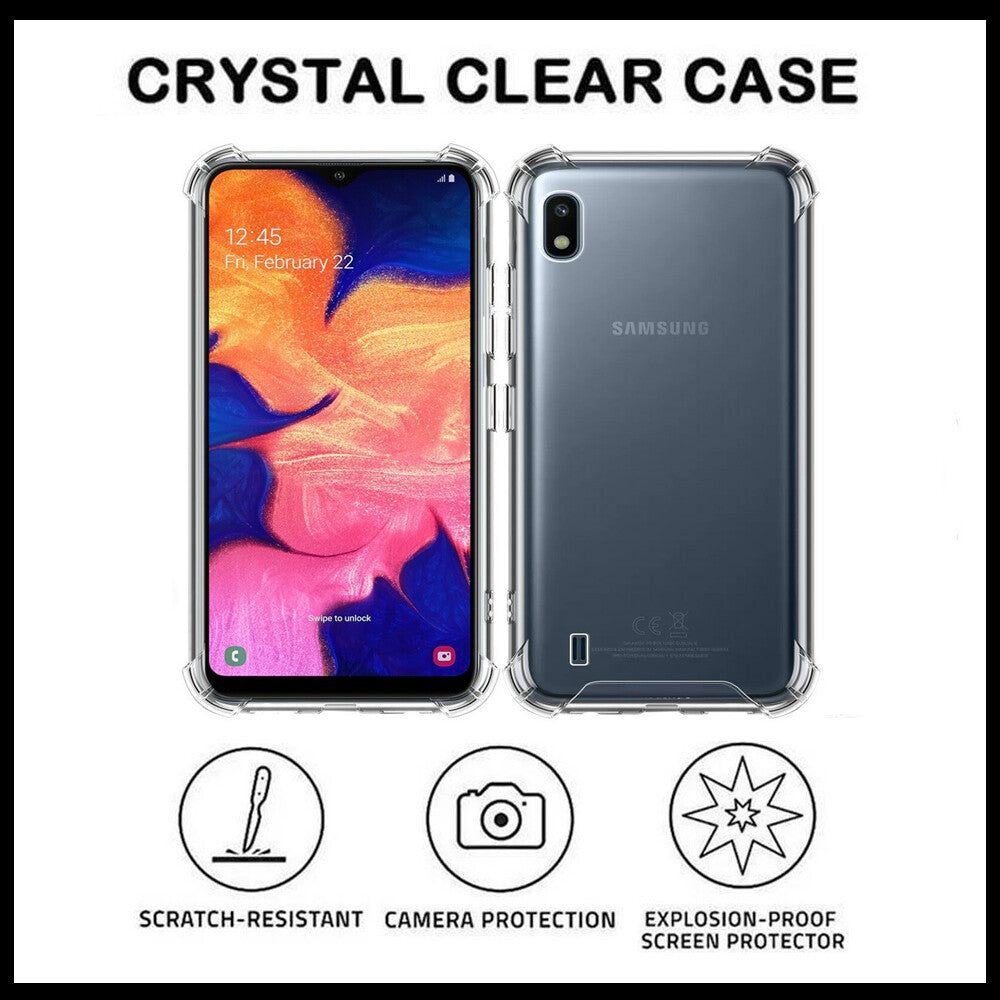 For Samsung Galaxy A10 King Kong Anti Burst & Silicon Shockproof Case Cover