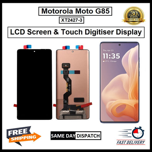 Motorola Moto G85  X2427-3  Display Screen Touch Digitizer Replacement LCD