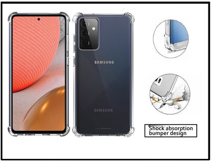 For Samsung Galaxy A72 5G King Kong Anti Burst & Silicon Shockproof Case Cover