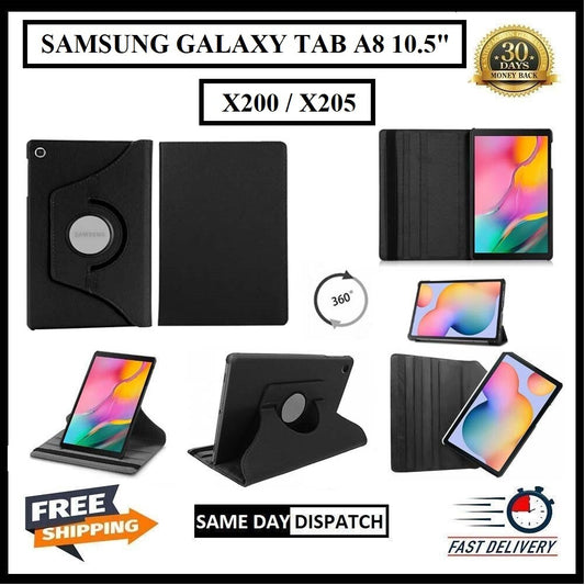 For Samsung Galaxy Tab A8 10.5" SM-X200 / X205 360° Rotating Stand Covers