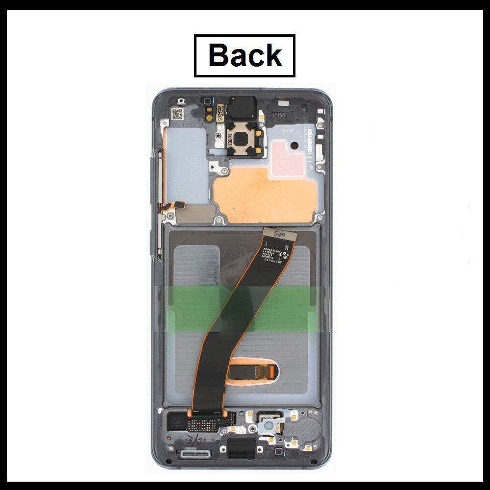 For Samsung Galaxy S20 / SM-G980F Grey Display Screen Touch Replacement LCD