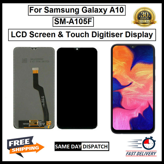 For Samsung Galaxy A10 / SM-A105F LCD Display Screen Touch Digitizer Replacement