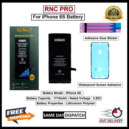 RNC Battery For Apple iPhone 6G / 6S / 6 PLUS / 6S PLUS / 7 / 7 PLUS / 8 /8 PLUS