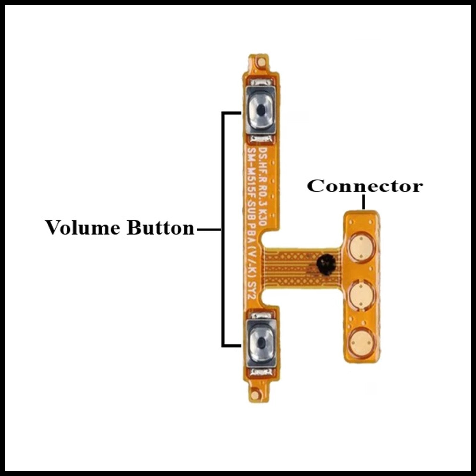 For Samsung Galaxy A23 4G/ 5G A235F / A236U Volume Button Flex Cable Replacement