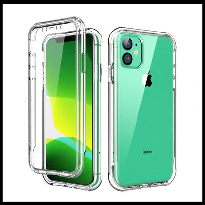 For Apple iPhone 11 Slim Clear Shockproof Gel Phone Cover