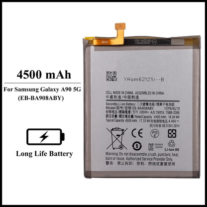 For Samsung Galaxy A90 5G / ( SM-A908B ) 4500mAh+ Internal Replacement Battery