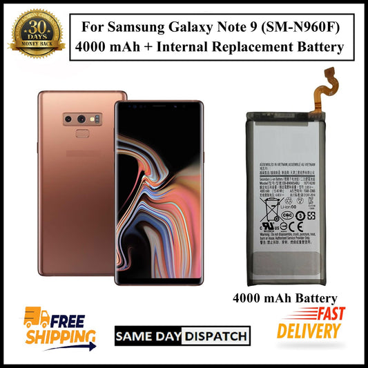 For Samsung Galaxy Note 9 ( SM-N960F ) 4000mAh+ Internal Replacement Battery